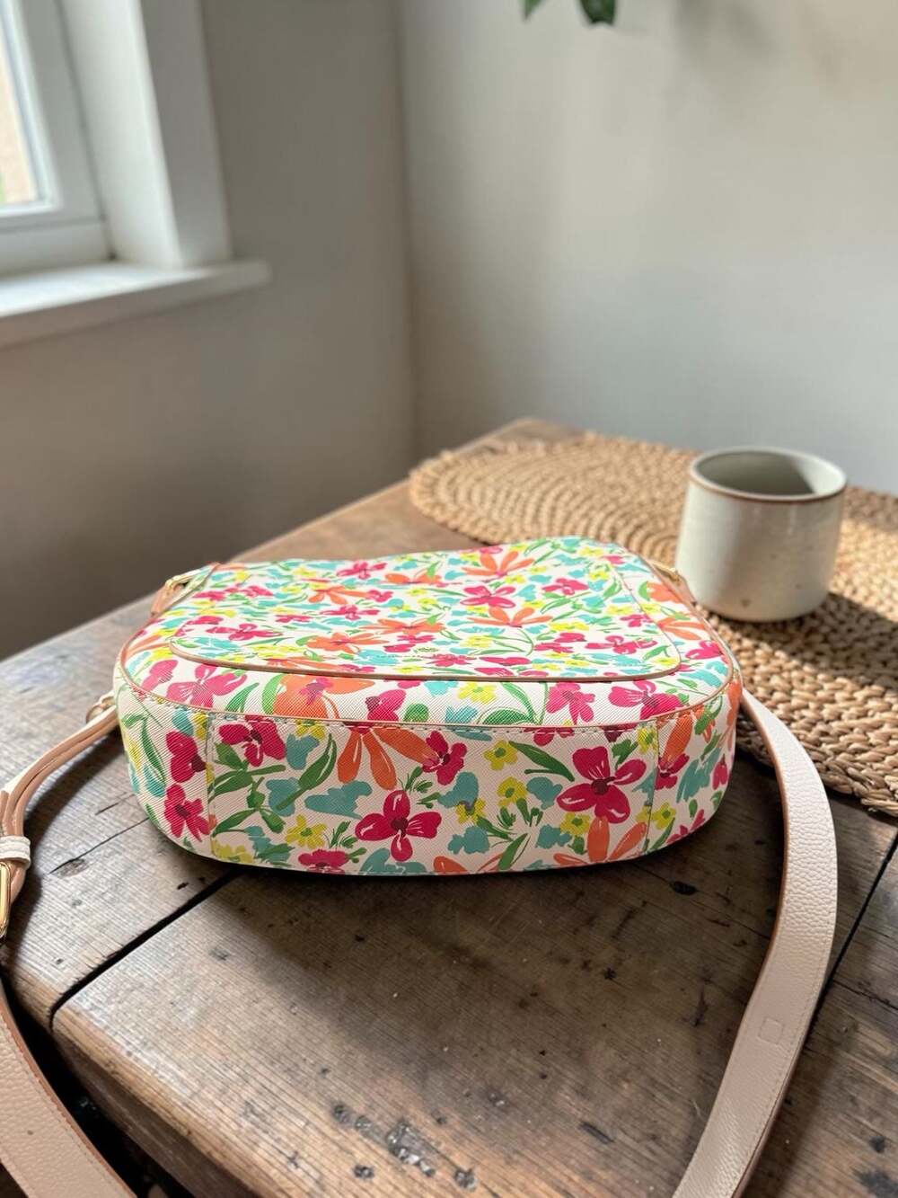 Nanette Lepore Floral Print Crossbody Bag - Picture 5 of 7